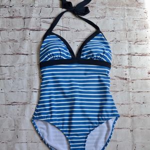 Boden Ischia Halter Swimsuit WS065 NEW Size 10 A2
